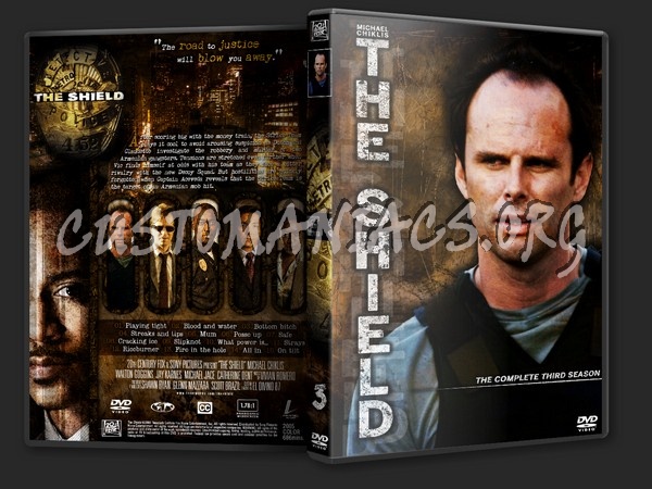 The Shield - The Complete Collection dvd cover