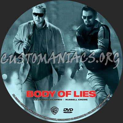 Body of Lies dvd label