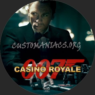 Casino Royale dvd label