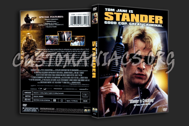 Stander dvd cover