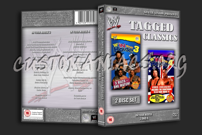 WWE Tagged Classics - In Your House 3 &amp;amp;amp; 4 dvd cover