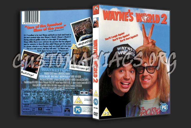 Wayne's World 2 dvd cover