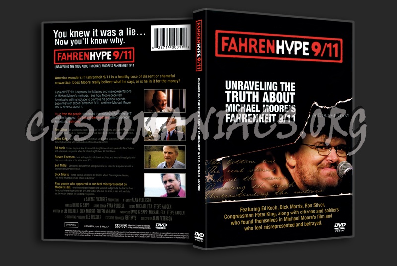 Fahrenhype 911 dvd cover