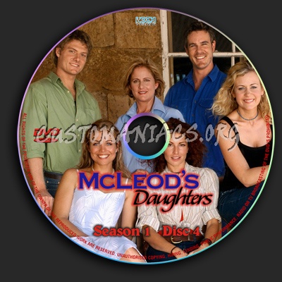 McLeod's Daughters Season 1 dvd label