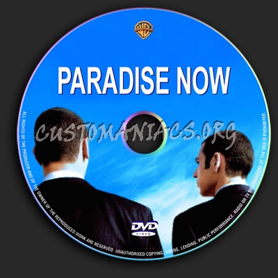 Paradise Now dvd label