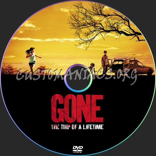 Gone dvd label