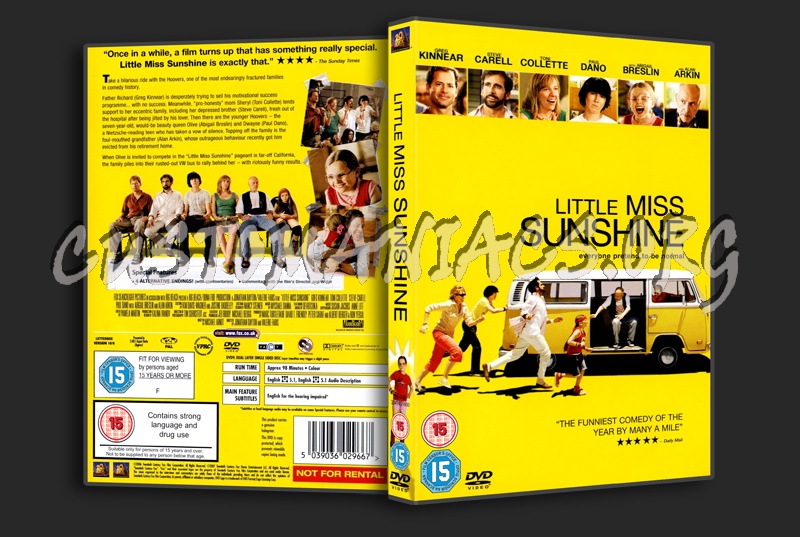 Little Miss Sunshine dvd cover