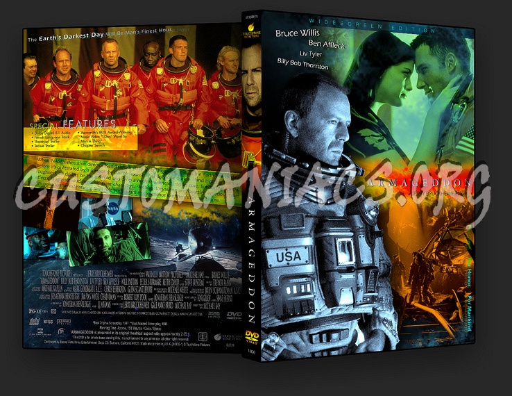 Armageddon dvd cover