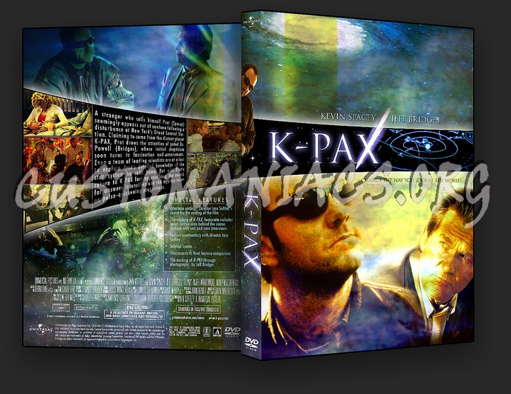 K-Pax dvd cover