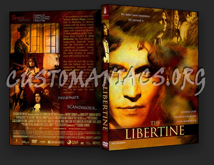 The Libertine dvd cover