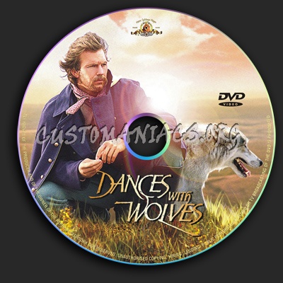 Dances with Wolves dvd label