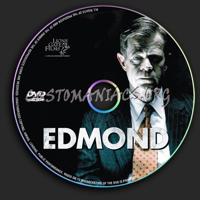 Edmond dvd label