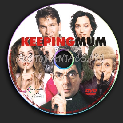 Keeping Mum dvd label