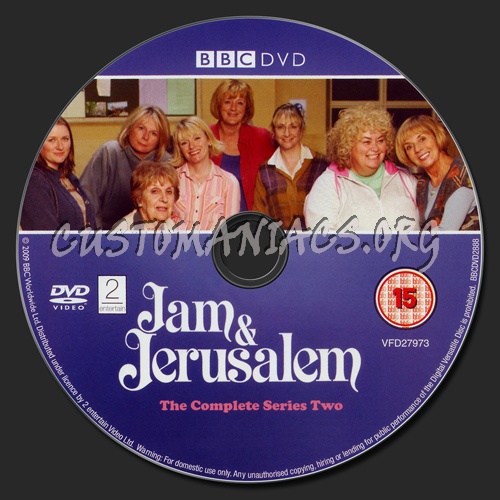 Jam & Jerusalem Series Two dvd label