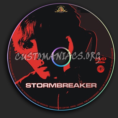 Stormbreaker dvd label