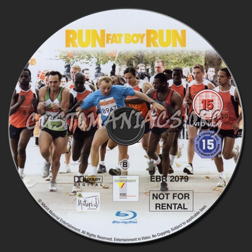 Run Fat Boy Run blu-ray label