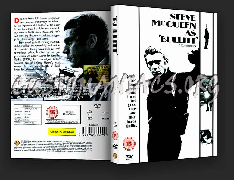 Bullitt dvd cover