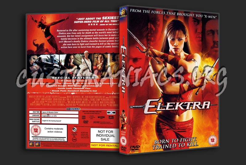 Elektra dvd cover