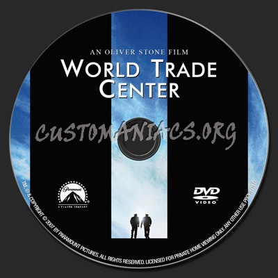 World Trade Center dvd label