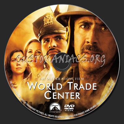 World Trade Center dvd label