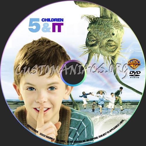 5 Children & It dvd label