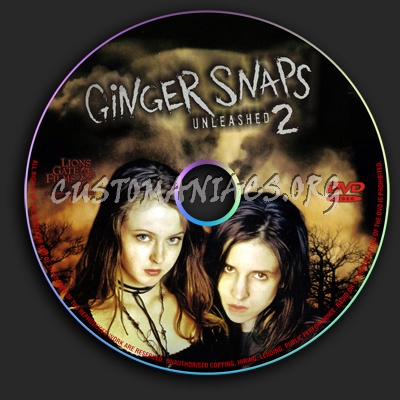 Ginger Snaps 2 Unleashed dvd label