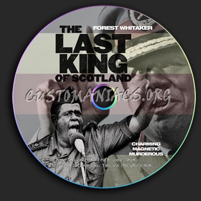 The Last King of Scotland dvd label