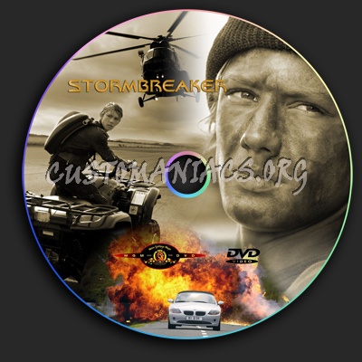 Stormbreaker dvd label