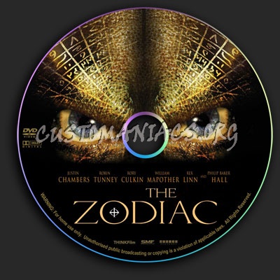 Zodiac dvd label