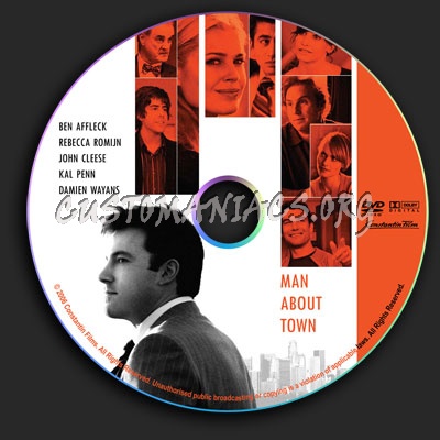 Man About Town dvd label