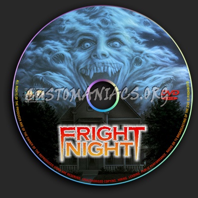 Fright Night dvd label