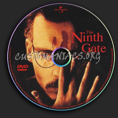 The Ninth Gate dvd label