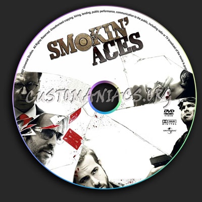 Smokin' Aces dvd label