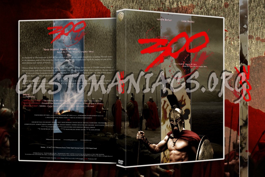 300 dvd cover