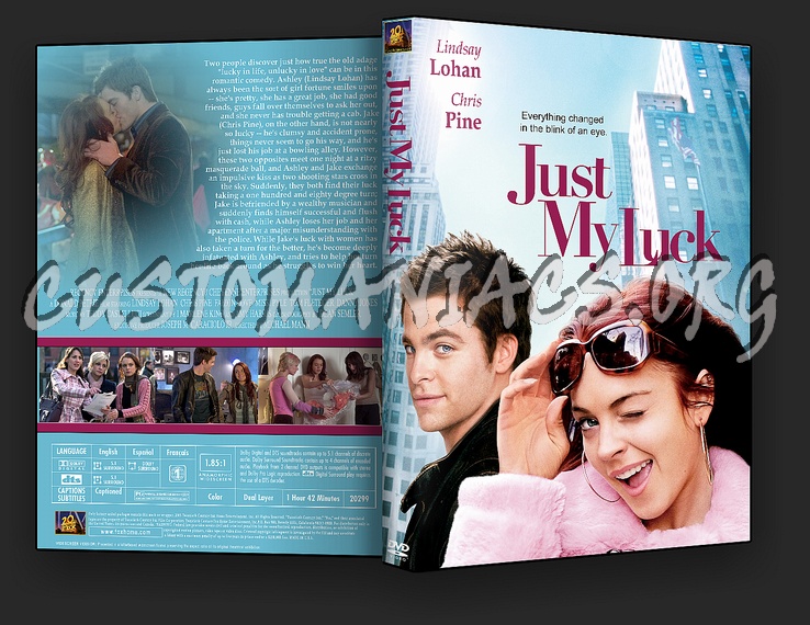 Just My Luck dvd cover