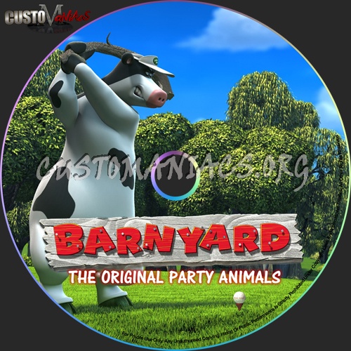 Barnyard dvd label