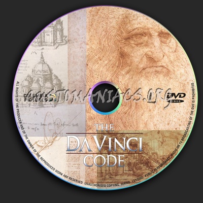 The Da Vinci Code dvd label