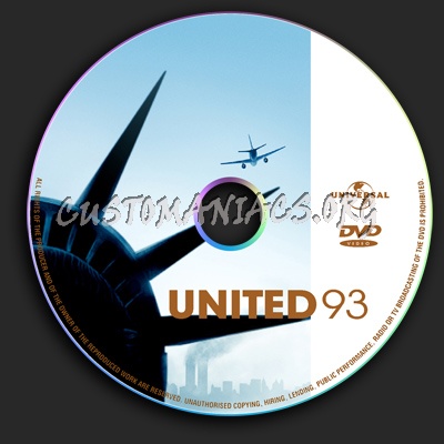 United 93 dvd label