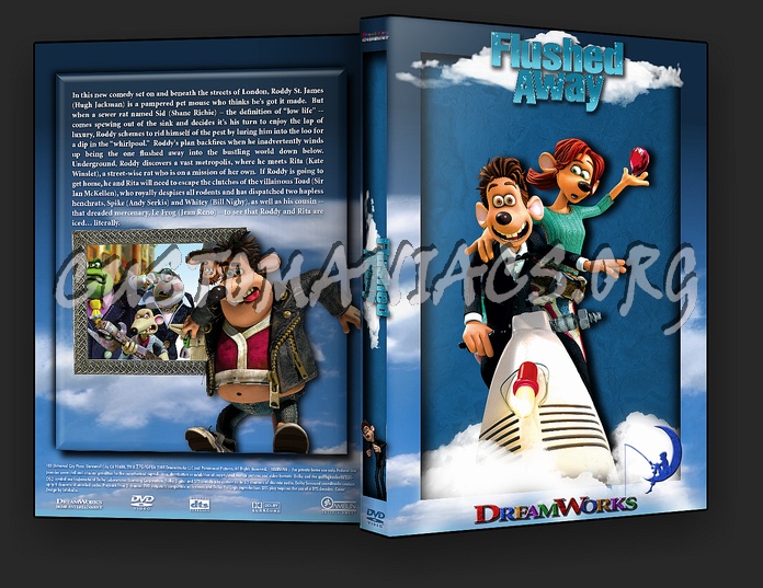 Flushed Away dvd cover