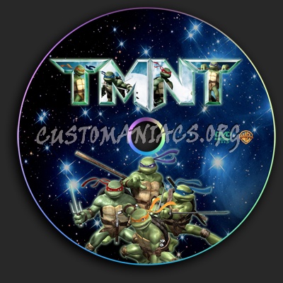 Tmnt dvd label