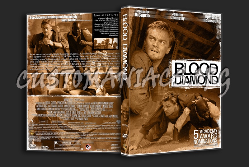 Blood Diamond dvd cover