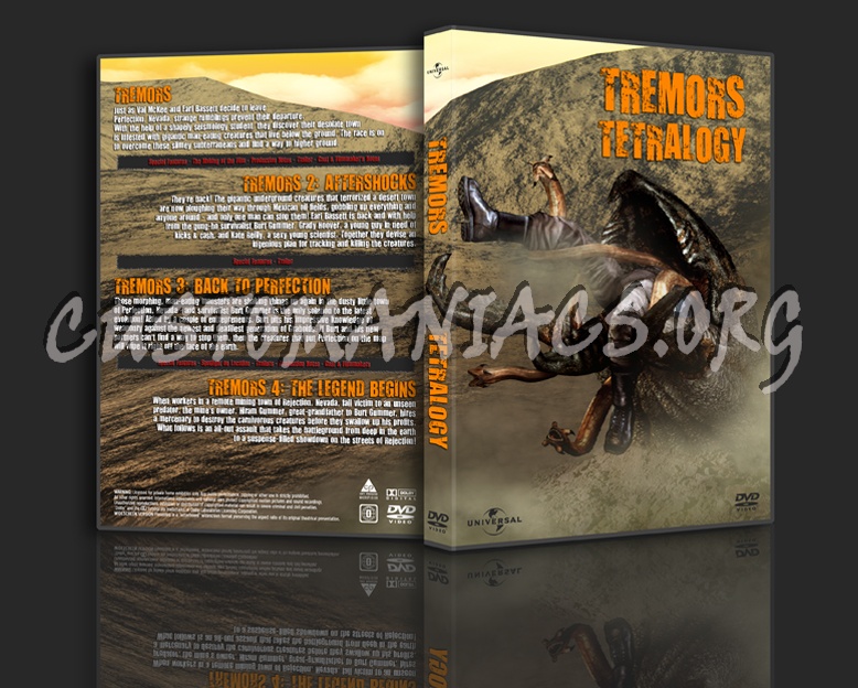 Tremors Tetralogy dvd cover