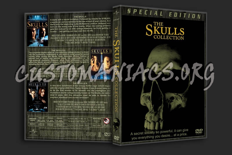 The Skulls Trilogy dvd cover