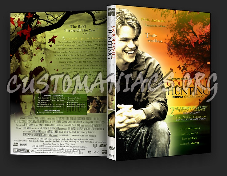 Good Will Hunting dvd cover