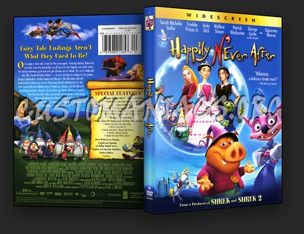 Happily N'Ever After dvd cover