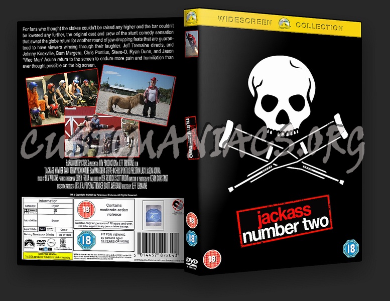 Jackass 2 dvd cover