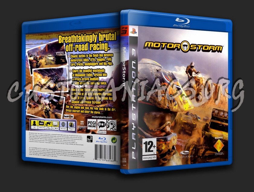 MotorStorm dvd cover