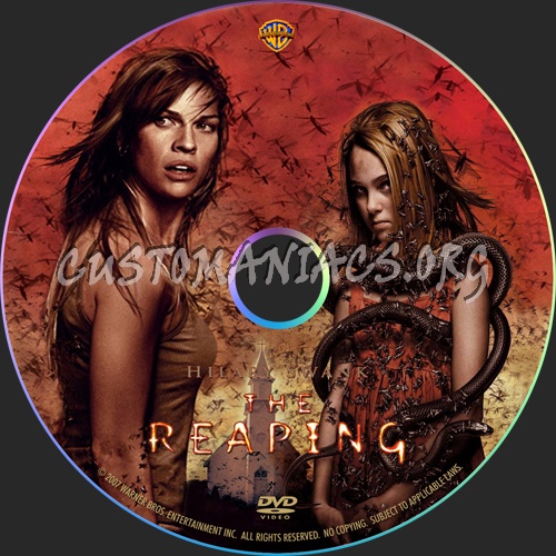 The Reaping dvd label