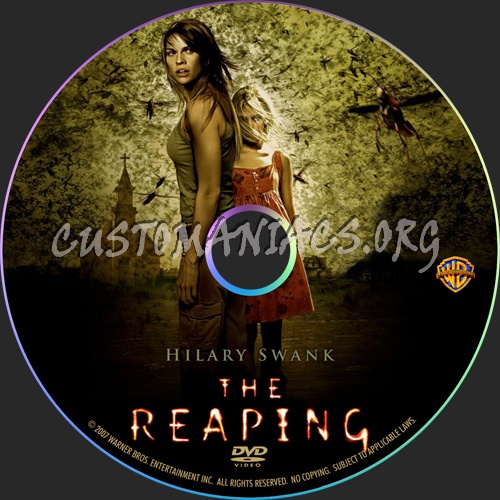 The Reaping dvd label