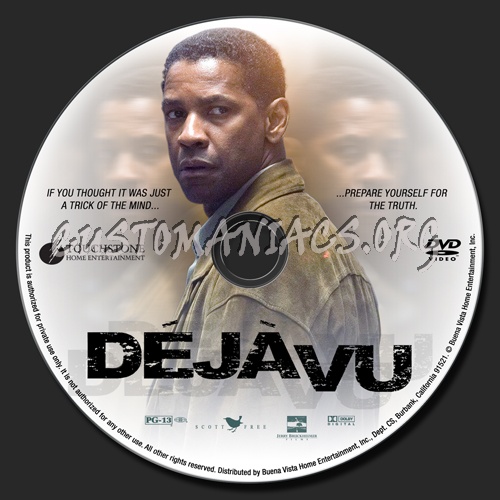 Deja Vu dvd label